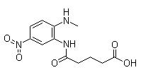 戊二酸-2-甲氨基-5-硝基单苯胺 91644-13-2